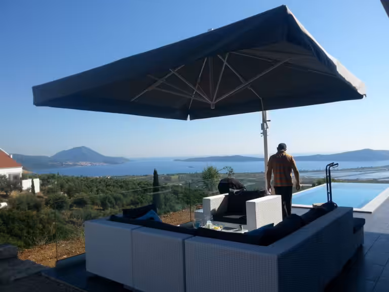 Επαγγελματικές Ομπρέλες Κήπου | Αντοχή & Αισθητική — Iskios 5 20170530_173041